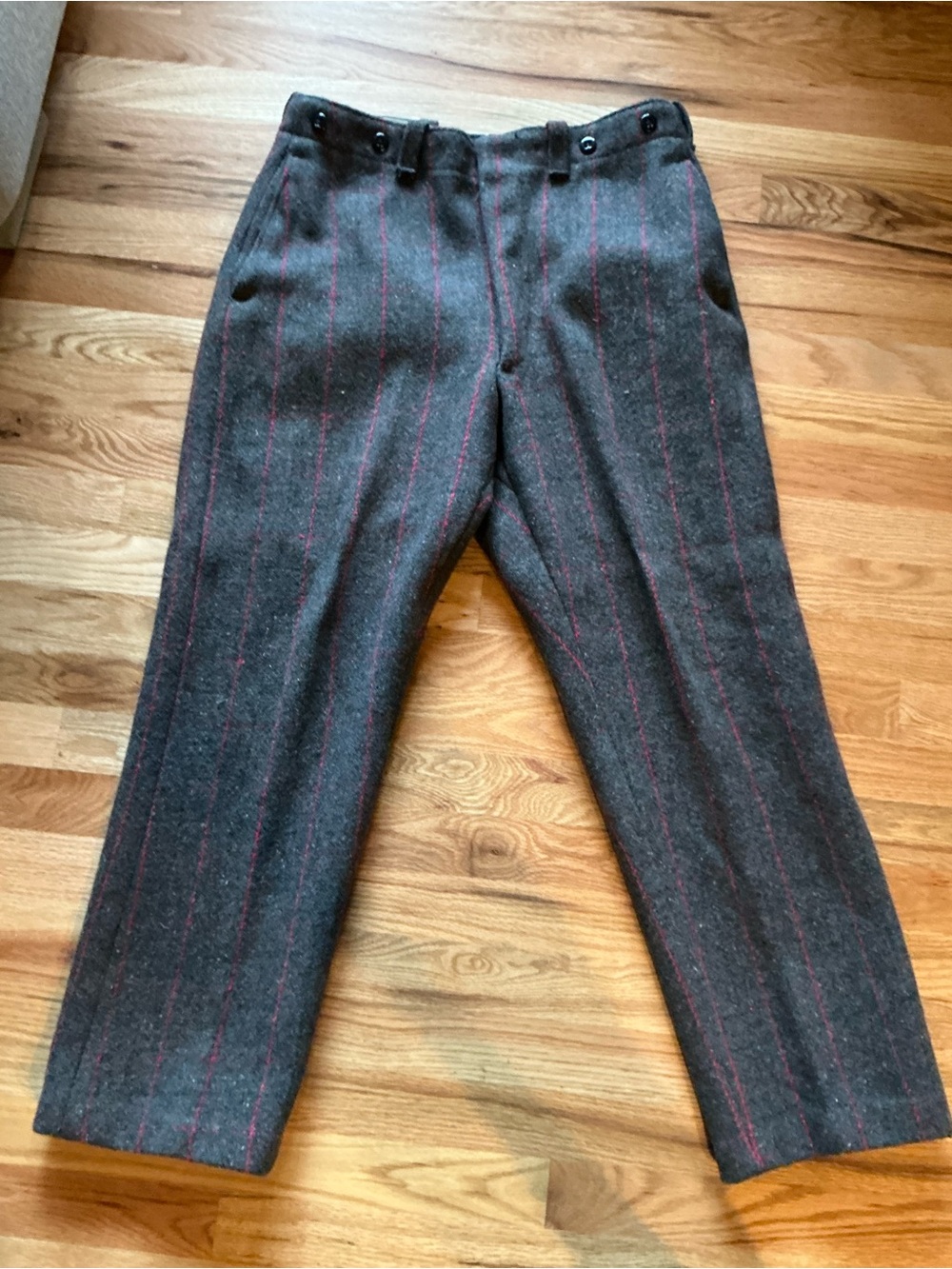 1950’s Vintage Wool Trouser, Hand Sewn